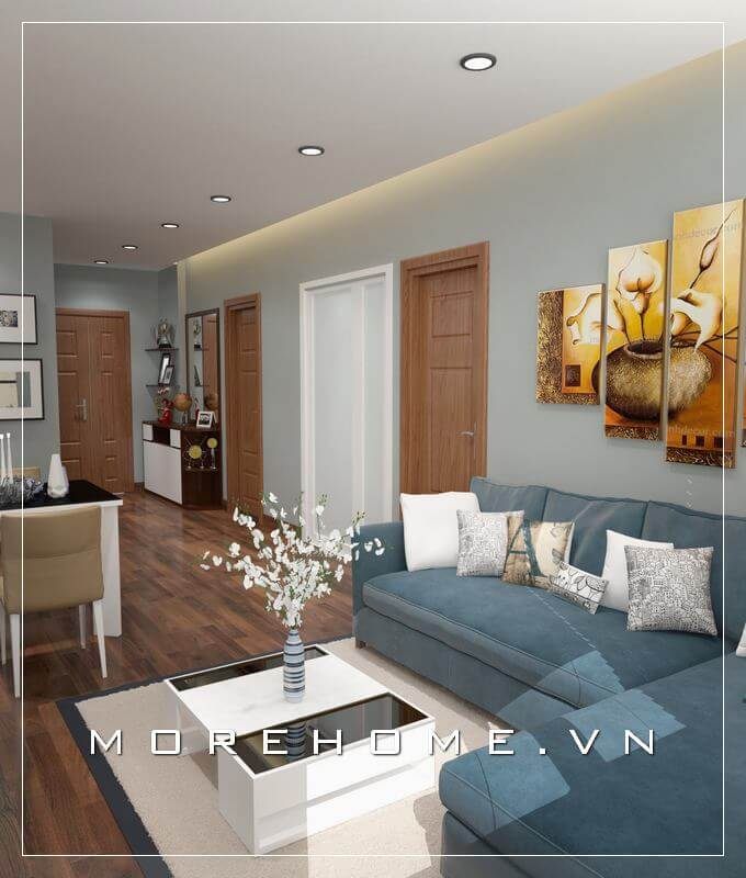 Thiết kế căn hộ chung cư  đẳng cấp từ 20 mẫu bàn trà decor cao cấp